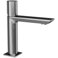 Смеситель для раковины Remer Edge EG512NP без донного клапана, никель