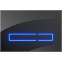 Кнопка смыва Am.Pm Touch Pro I0450A38 для инсталляции, черный глянец