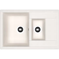 Кухонная мойка Dr.Gans Астра 760К 25.065.D0760.401 76x51 см, белый