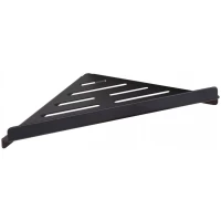 Полка угловая 19x19 см Bemeta Dark 102308260