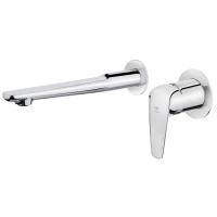 Смеситель для раковины Teka Itaca 674610200 встраиваемый, без донного клапана, хром