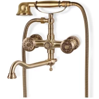 Смеситель для ванны Bronze De Luxe Royal 10119D