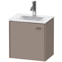 Тумба базальт матовый 44 см Duravit Brioso BR4208L4343