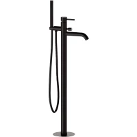 Смеситель напольный для ванны Mariani Next A1421ANX черный матовый