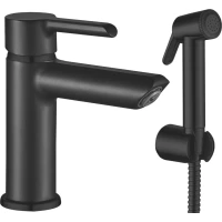 Смеситель для раковины с гигиеническим душем Shevanik S6071H