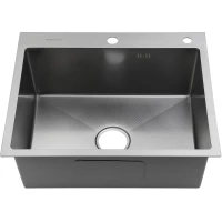 Кухонная мойка Fmark FSC7550L 75x50 см, сатин