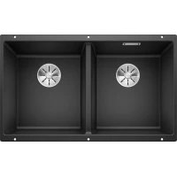 Кухонная мойка Blanco Subline 350/350-U InFino антрацит 523574