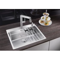 Кухонная мойка Blanco Etagon 500-IF/A InFino зеркальная полированная сталь 521748