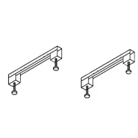 Универсальный комплект ног для прямоугольных акриловых ванн Cezares LEG-KIT-150