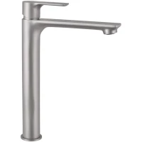 Смеситель для раковины Remer Energy EY11LNPO без донного клапана, никель матовый