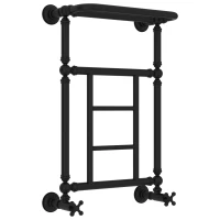 Полотенцесушитель водяной 660x400 черный матовый Сунержа Ренессанс 1452 31-0282-6640