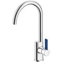Смеситель для кухни с подключением к фильтру Argo Button 3509L BUTTON blue