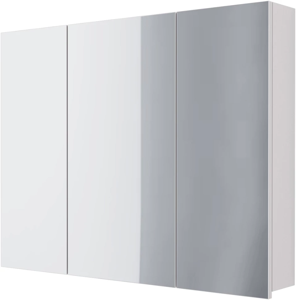 Зеркальный шкаф 90x70 см белый глянец R Dreja Almi 99.9012