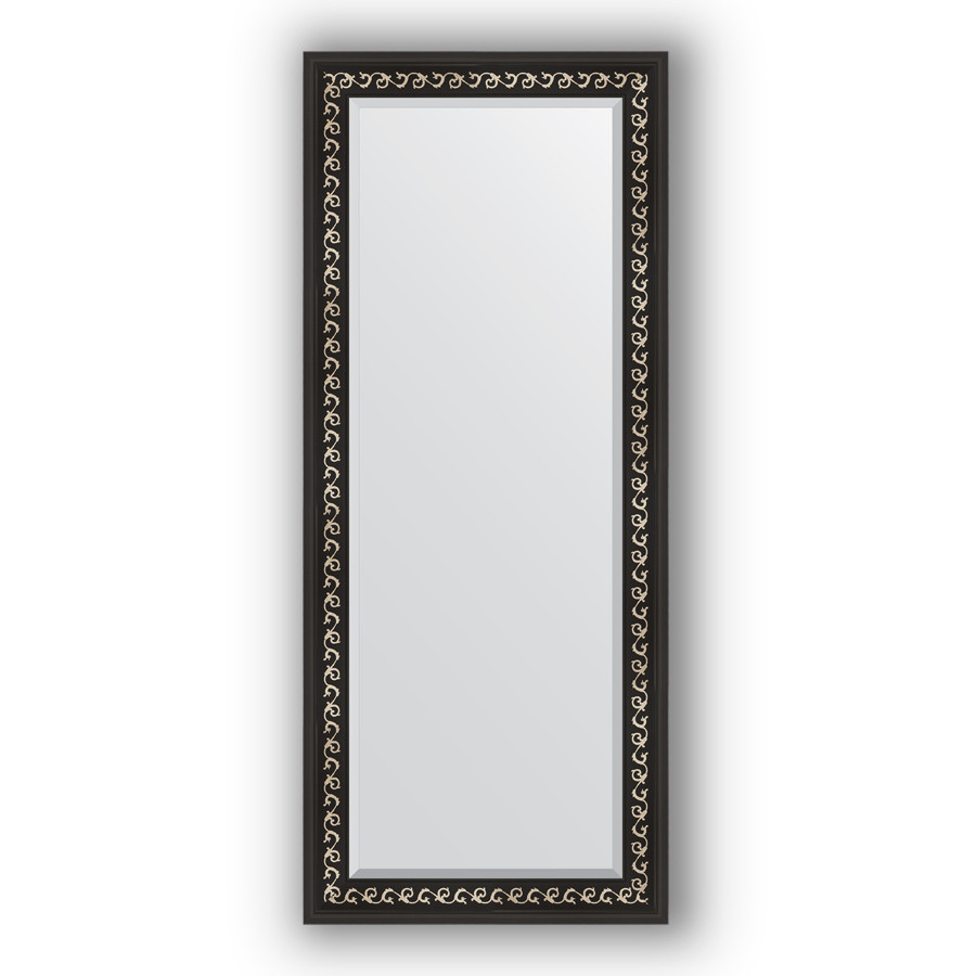 Зеркало 65х155 см черный ардеко Evoform Exclusive BY 1185