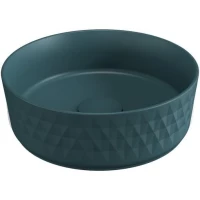 Раковина-чаша Allen Brau Fantasy Romb 4.11033.PT 36x36 см, накладная, темно-зеленый