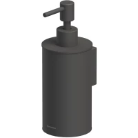 Дозатор для жидкого мыла Whitecross Ergo ER2244BL 150 мл, настенный, черный матовый