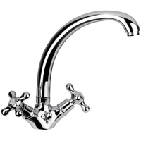 Смеситель для раковины Remer Liberty 13GLICE с донным клапаном, хром