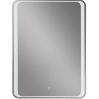 Зеркало Art&Max Elegant AM-Ele-600-800-DS-F 60x80 см, с LED-подсветкой, сенсорным выключателем, диммером
