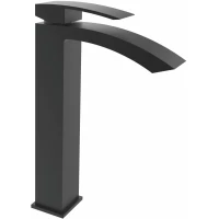 Смеситель для раковины Rose R1511H черный матовый