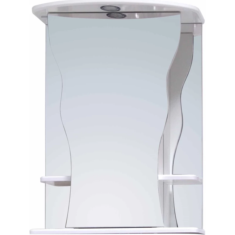 Зеркальный шкаф 55x71,2 см белый глянец R Onika Каприз 205511