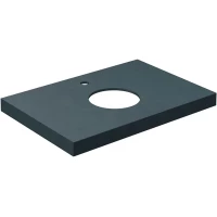 Столешница 70 см темно-синий матовый для накладных раковин Kerama Marazzi Canaletto Про Чементо CN70.DD507320R