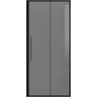 Душевая дверь Niagara NG-85-9TB 90 см, профиль черный матовый, стекло тонированное