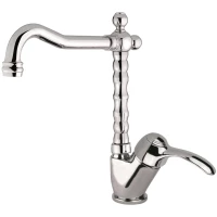 Смеситель для раковины Webert Aurora AU831702015 с донным клапаном, хром