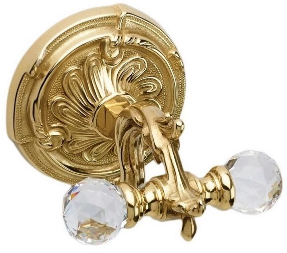 Крючок двойной античное золото Art&Max Barocco Crystal AM-1784-Do-Ant-C handel deidamia il complesso barocco curtis