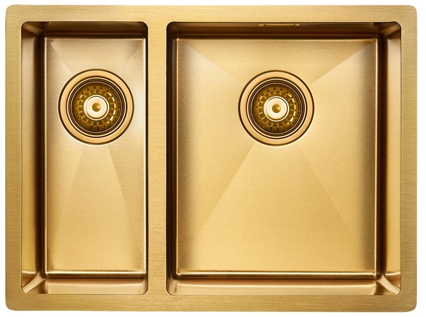 Кухонная мойка Paulmark Annex золотой матовый PM545944-BGR кухонная мойка alveus monarch kombino 50 золотой 1120902