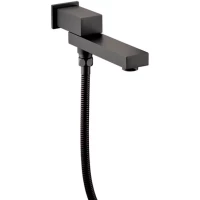 Излив для ванны Grocenberg GB058BL 215 мм, черный матовый