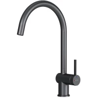 Смеситель для кухни AM.PM Func F8F07022 CoolStart, черный матовый