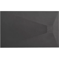 Душевой поддон Rea Magnum Black REA-K3330 100x80 см, из стеклопластика, прямоугольный, черный