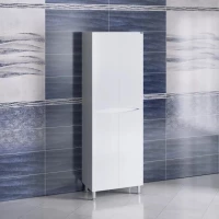 Пенал Санта Сатурн 700212 напольный, белый глянец