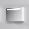 Зеркальный шкаф 100x70 см белый глянец Am.Pm Sensation M30MCX1001WG - 1