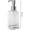 Дозатор для жидкого мыла Boheme Aura 10250-CR настольный, хром - 4