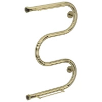 Полотенцесушитель водяной 600x400 шампань Сунержа М-образный +2 полки 020-4008-6040