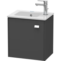 Тумба графит матовый 42 см Duravit Brioso BR4000L1049