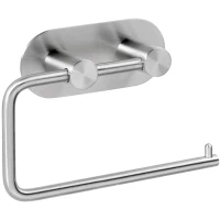 Держатель туалетной бумаги Bemeta Easy 163112025 самоклеящийся, нержавеющая сталь