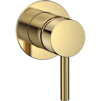 Смеситель для душа AQUAme Siena AQM8804BG встраиваемый, золотой матовый