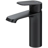 Смеситель для раковины Am.Pm Func F8F02122 без донного клапана, черный матовый