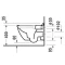 Унитаз подвесной Duravit Starck 3 45270900A1 безободковый, с сиденьем микролифт, альпийский белый - 6