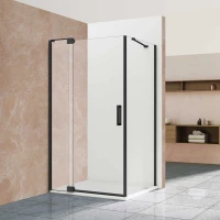 Душевой уголок 98,8-108,8x89 см Vincea Extra VSR-1E101190CLB прозрачное
