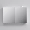 Зеркальный шкаф 100x68 см белый глянец Am.Pm Spirit V2.0 M70AMCX1001WG - 3