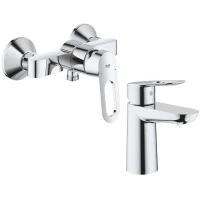 Комплект смесителей Grohe BauLoop 23634000 + 23337000