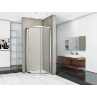 Душевой уголок Cezares Pratico 90x90 см прозрачное стекло PRATICO-R-1-90-C-Cr