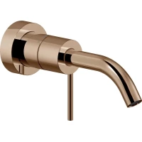 Смеситель для раковины Nobili Velis VE125199/1RCP без донного клапана, красное золото