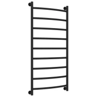 Полотенцесушитель водяной 1200x600 черный матовый Сунержа Галант+ 31-0200-1260
