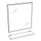 Зеркало 60x66 см белый глянец Corozo Мирэль SD-00000274 - 3