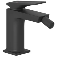 Смеситель для биде Kludi Decus 542173975 с донным клапаном, черный матовый