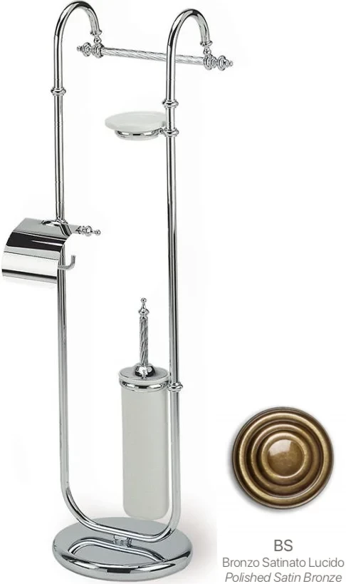 Комплект для туалета Stil Haus Giunone G688(25) напольный, бронза